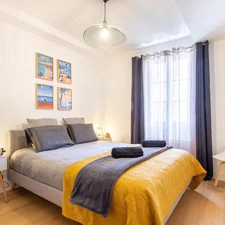 Jj8 - Magnifique 3Pieces, Entierement Renove, Clim, Vieux-Nice Exterior photo